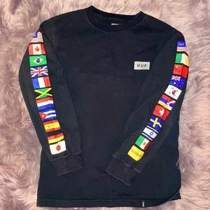 Black huf long sleeve